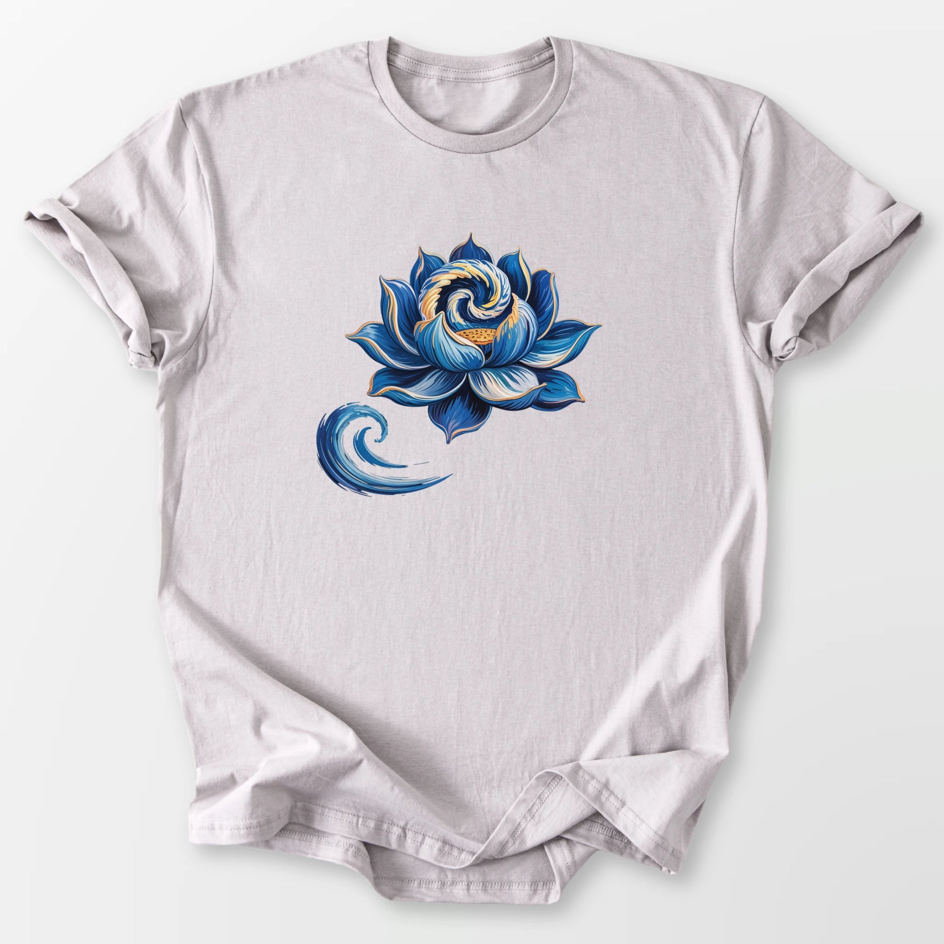Starry Lotus Tee Ice Grey T-Shirt