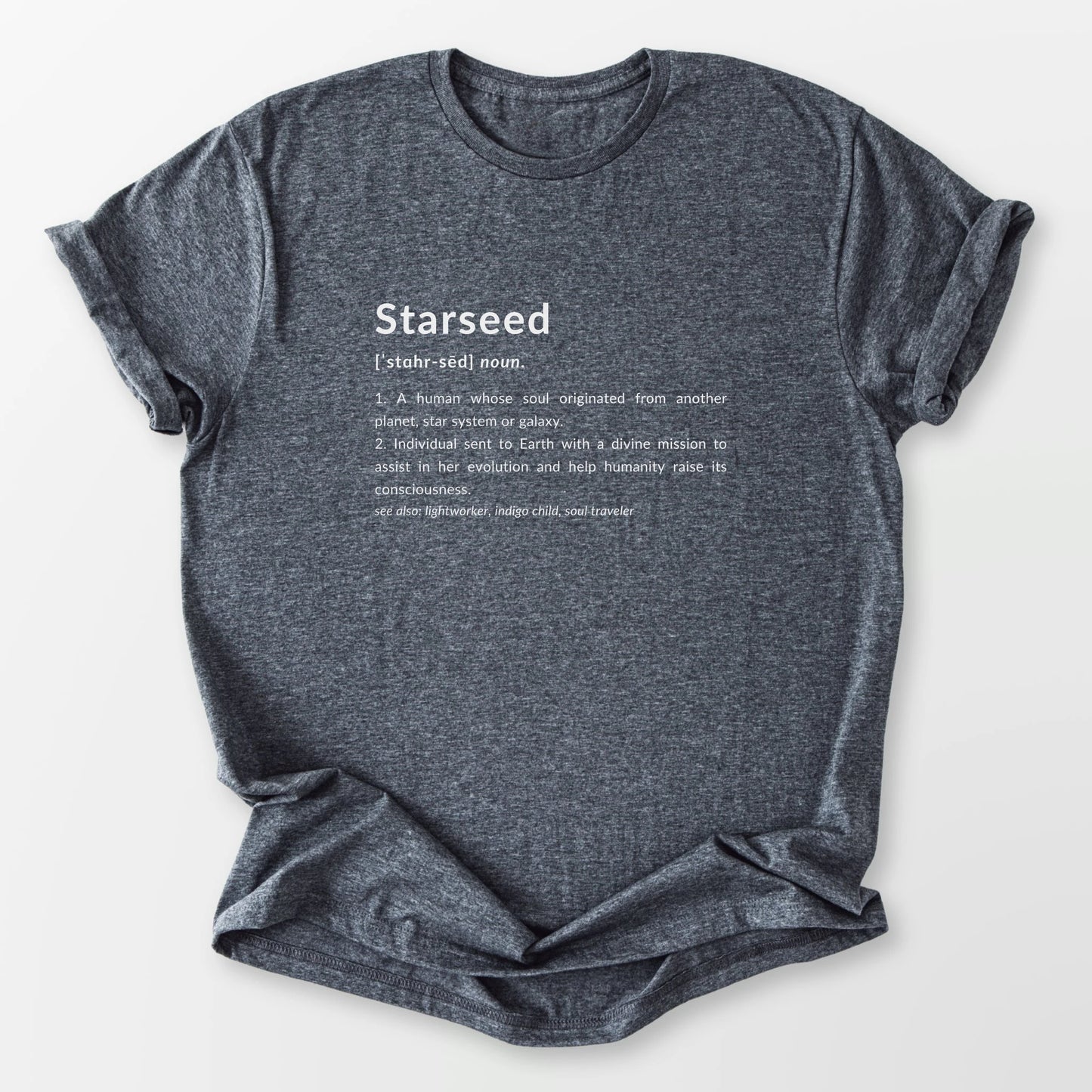 Starseed Definition Tee Dark Heather Grey T-Shirt