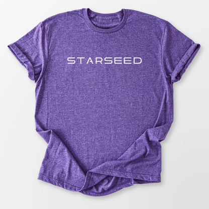 Starseed Tee Heather Purple T-Shirt