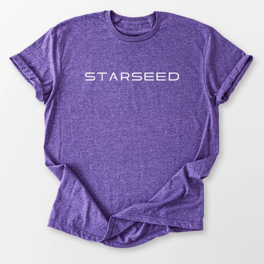 Starseed Tee Heather Purple T-Shirt
