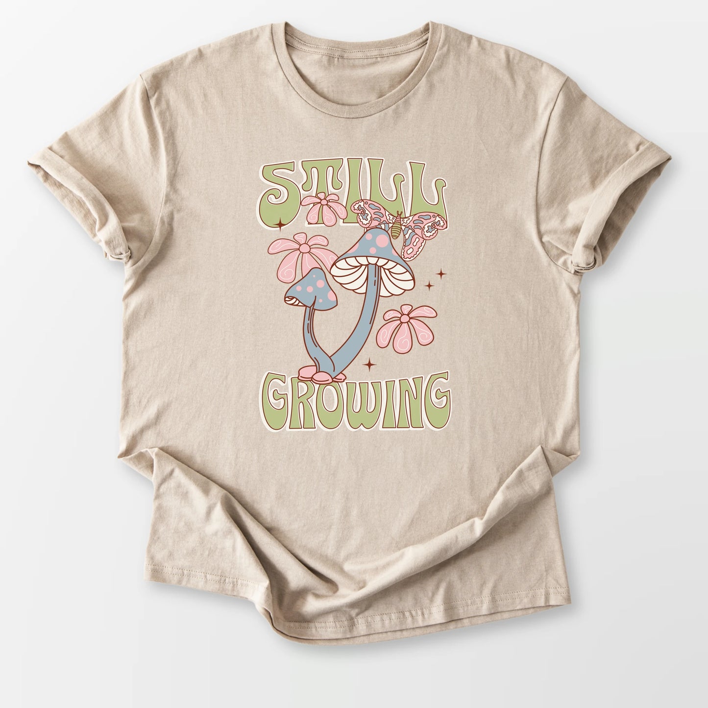 Still Growing Tee Sand T-Shirt