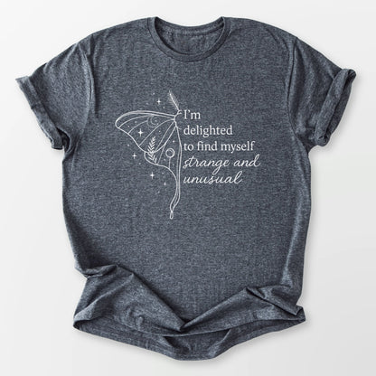 Strange and Unusual Tee Dark Heather Grey T-Shirt
