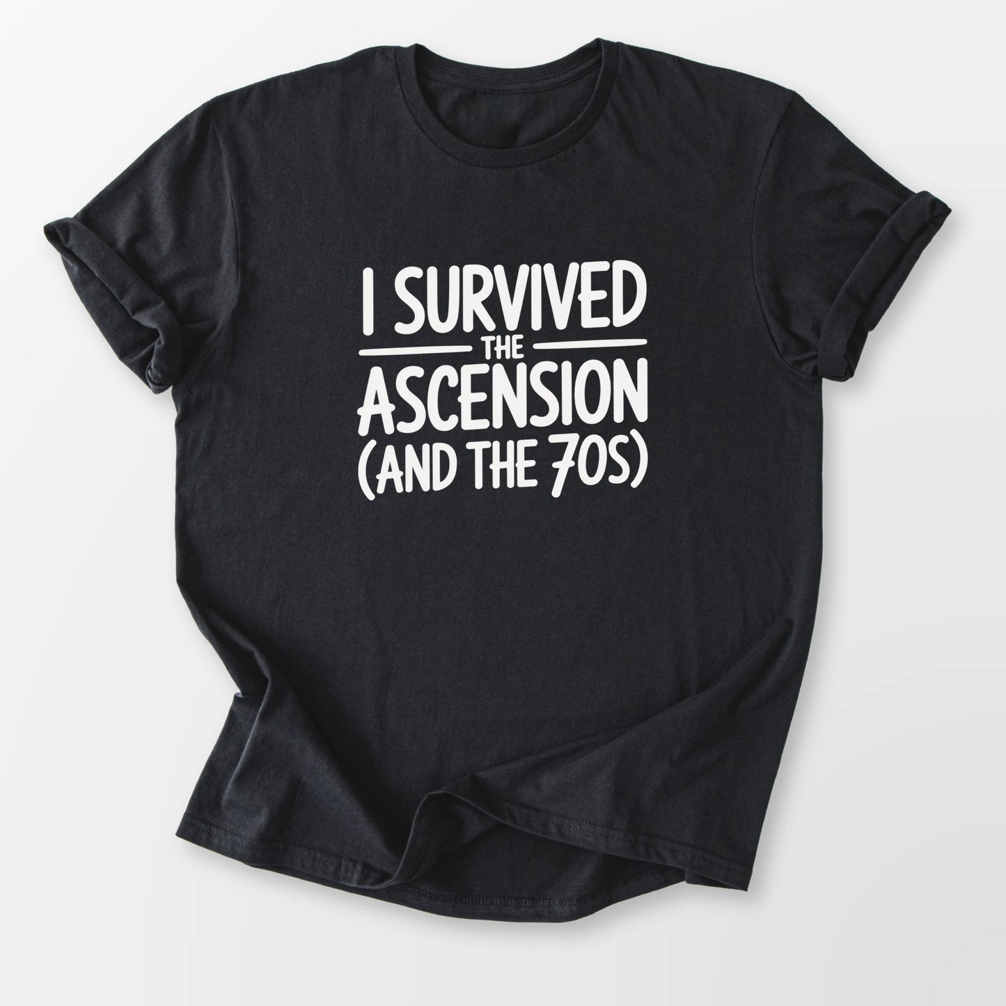 Survived Ascension Tee Black T-Shirt