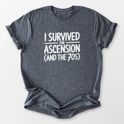 Survived Ascension Tee Dark Heather Grey T-Shirt