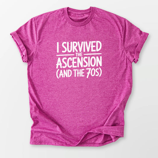 Survived Ascension Tee Heather Berry T-Shirt
