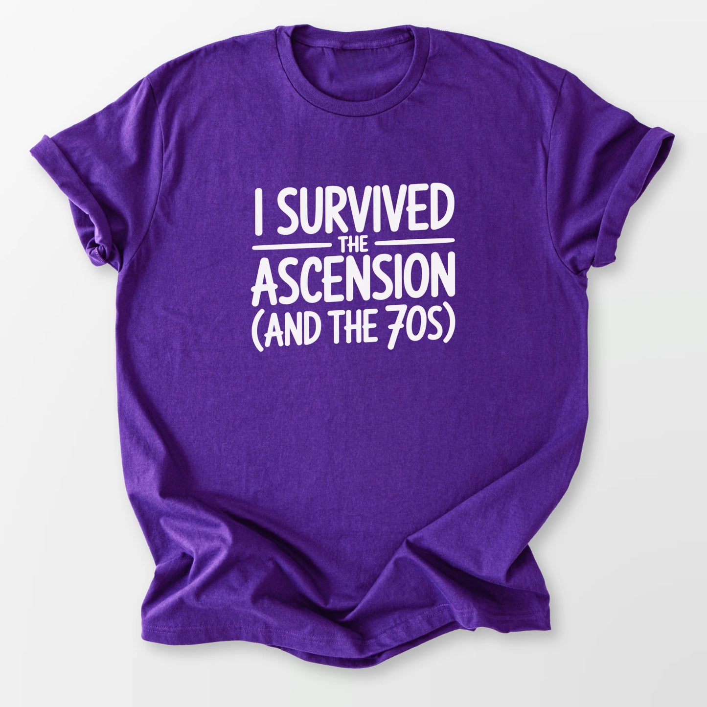 Survived Ascension Tee Purple T-Shirt