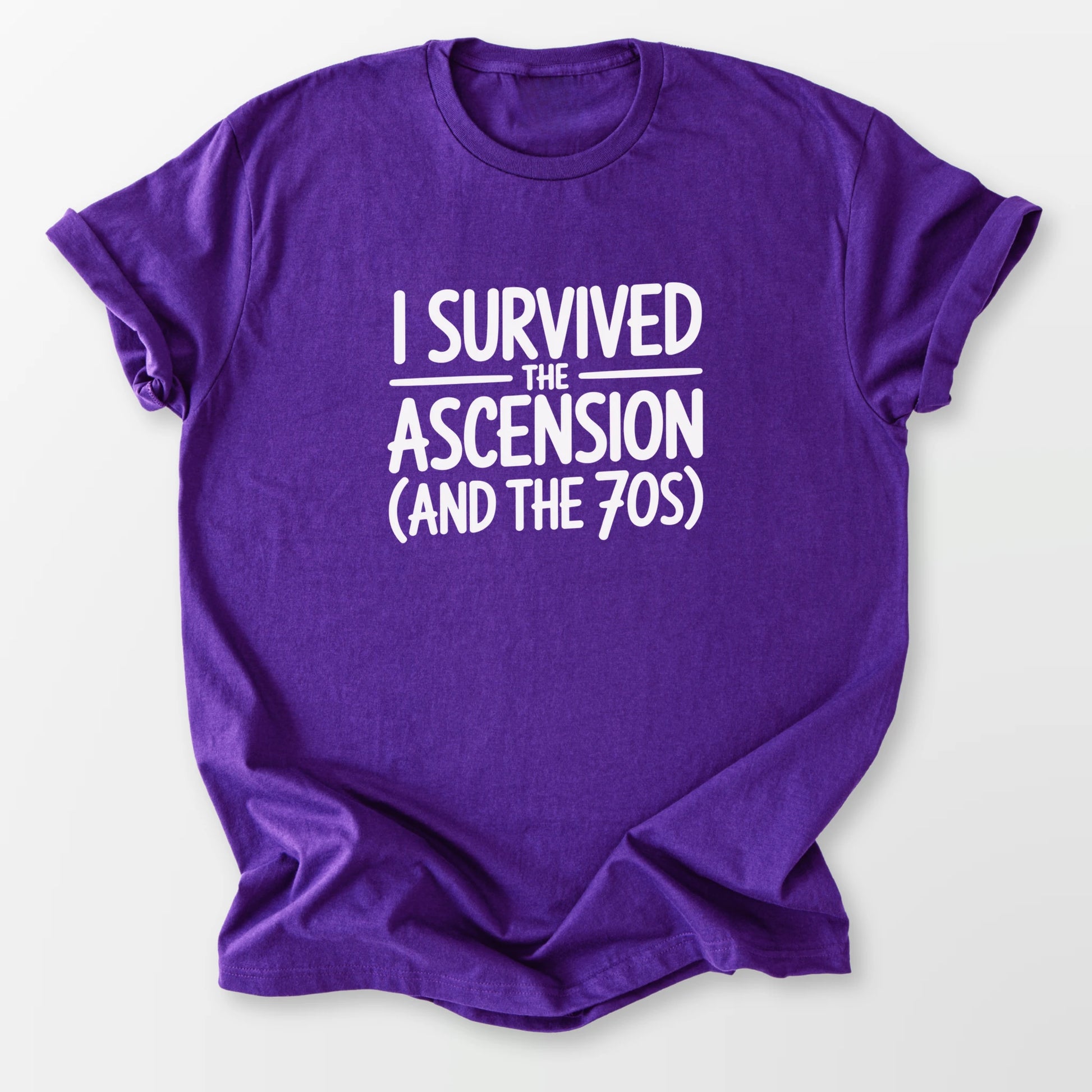 Survived Ascension Tee Purple T-Shirt