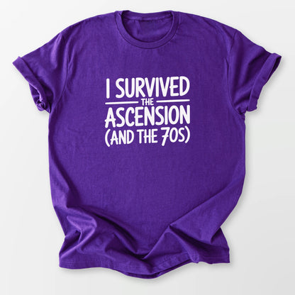 Survived Ascension Tee Purple T-Shirt