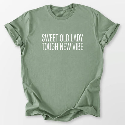 Sweet Lady Tough Vibe Tee Sage T-Shirt