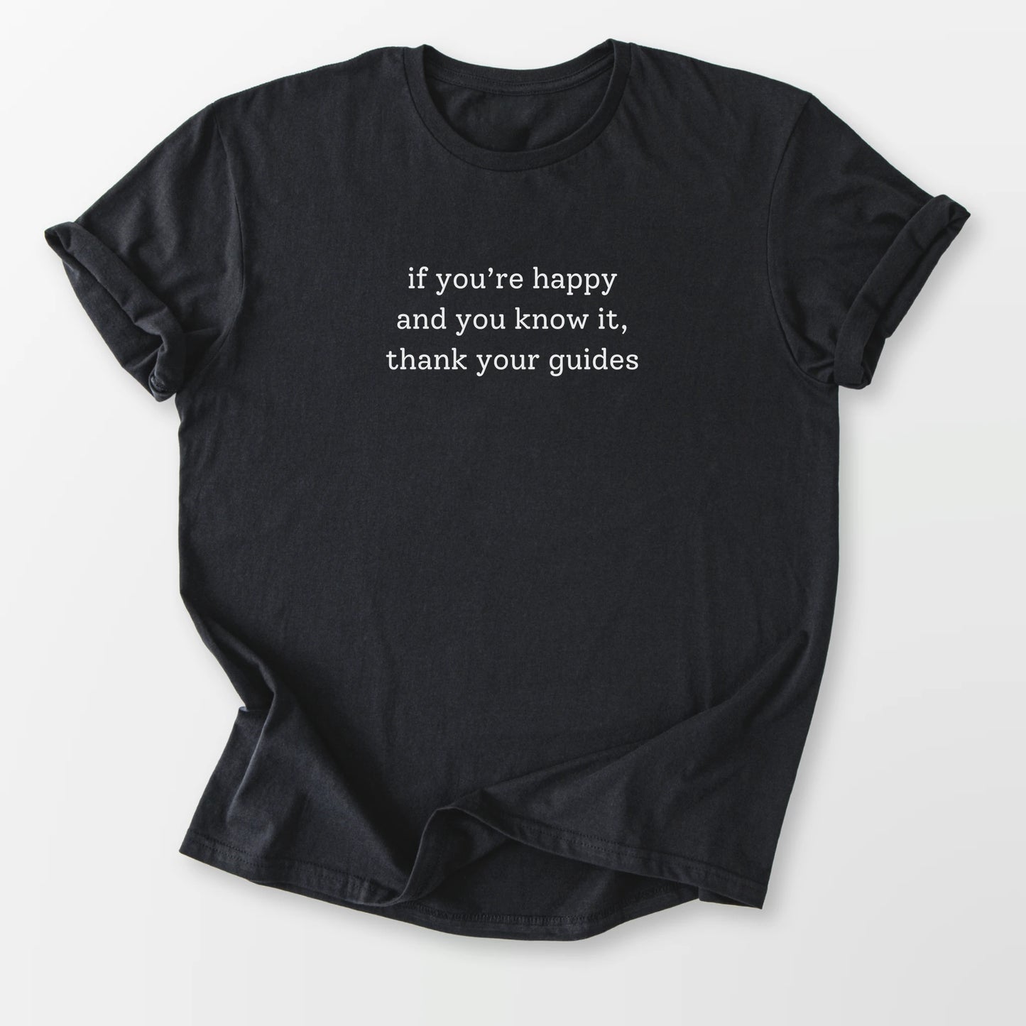 Thank Your Guides Tee Black T-Shirt