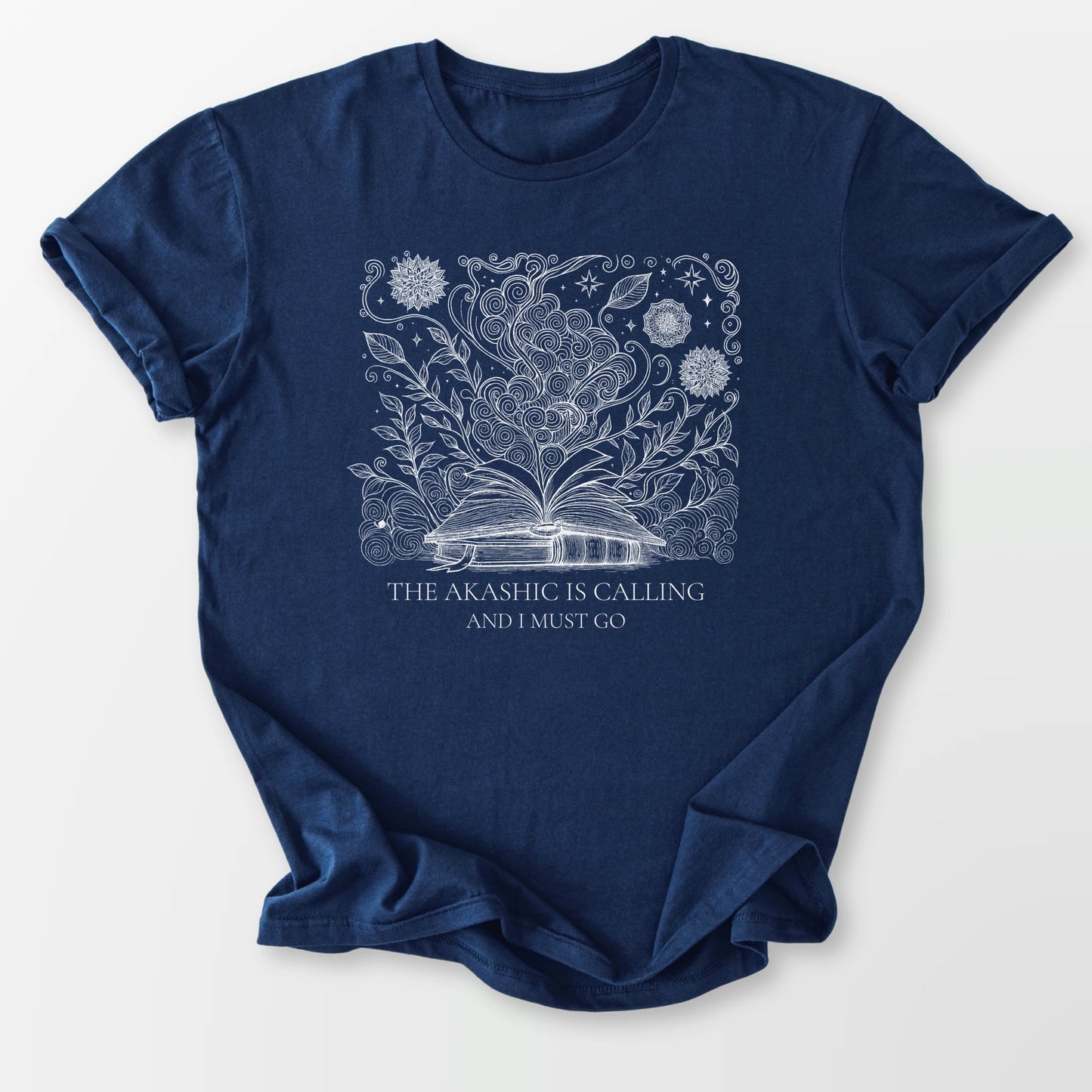 The Akashic is Calling Tee Navy T-Shirt
