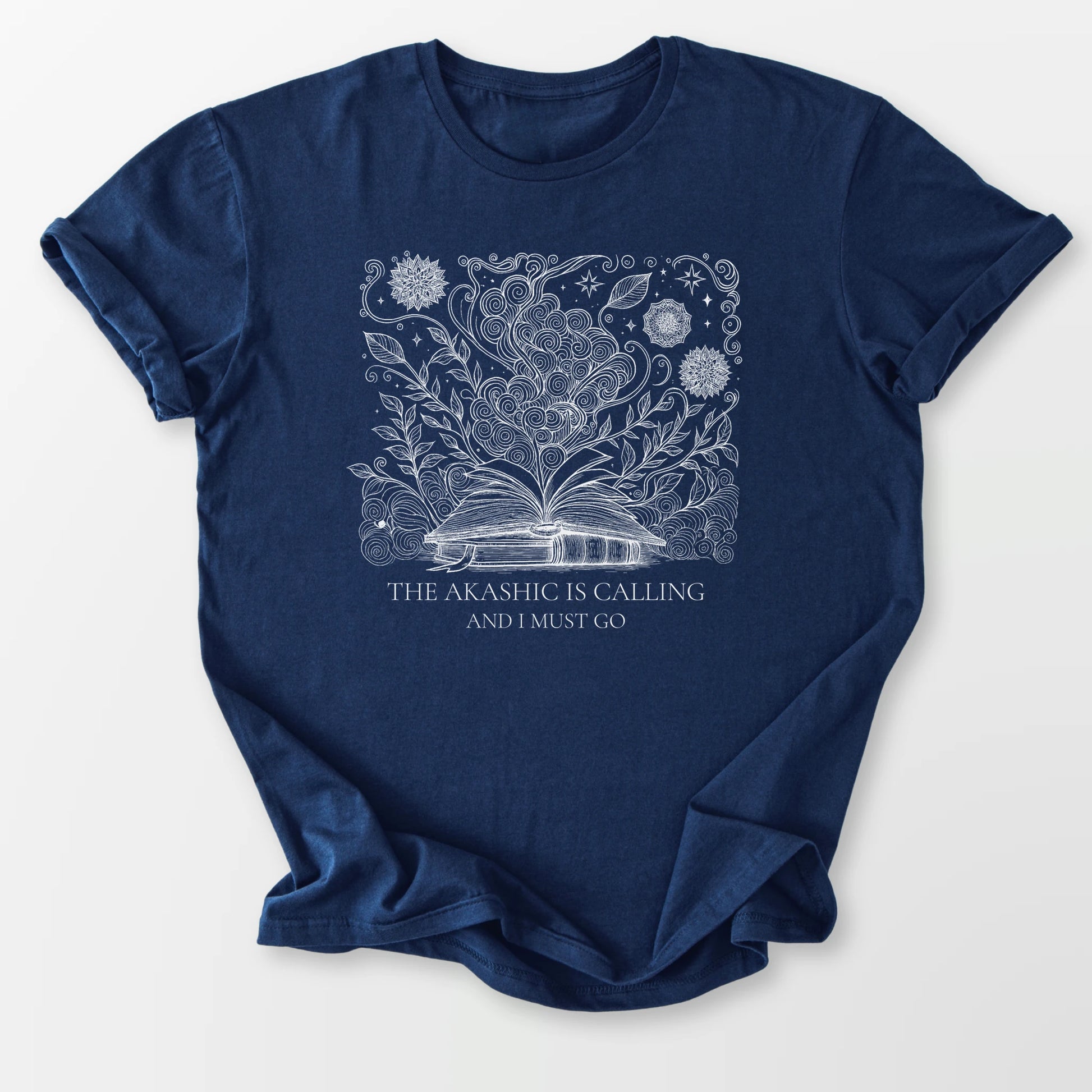 The Akashic is Calling Tee Navy T-Shirt