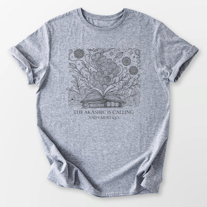 The Akashic is Calling Tee Sport Grey T-Shirt