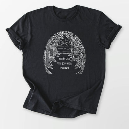 The Journey Inward Tee Black T-Shirt
