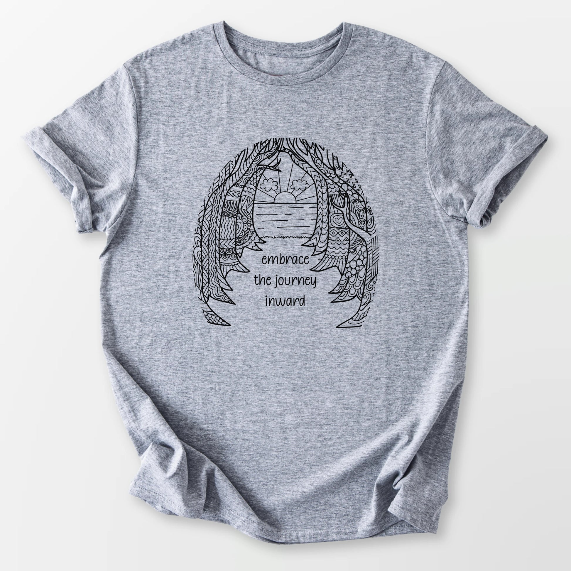 The Journey Inward Tee Sport Grey T-Shirt