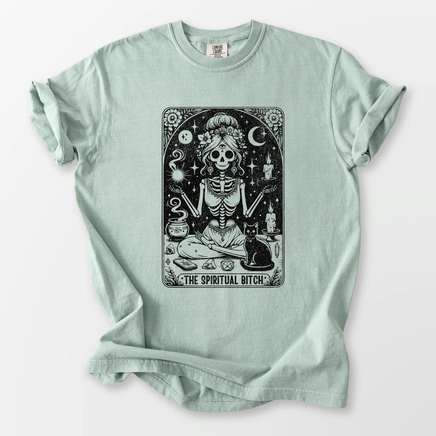 The Spiritual Tarot Comfort Tee Bay T-Shirt