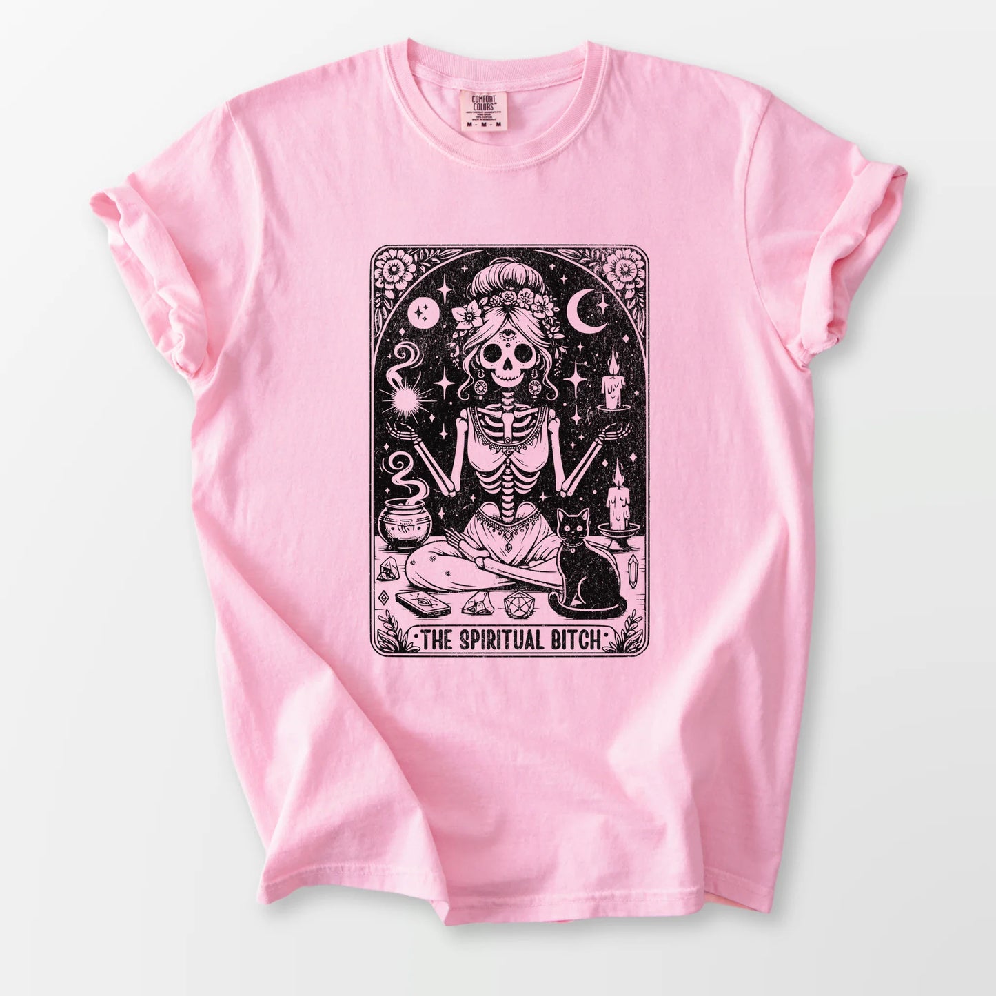 The Spiritual Tarot Comfort Tee Blossom T-Shirt
