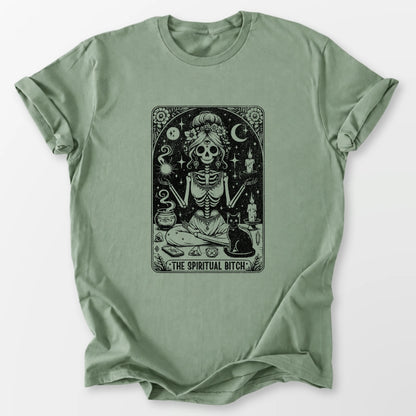 The Spiritual Tarot Tee Sage T-Shirt