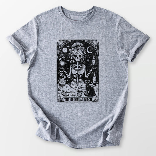 The Spiritual Tarot Tee Sport Grey T-Shirt