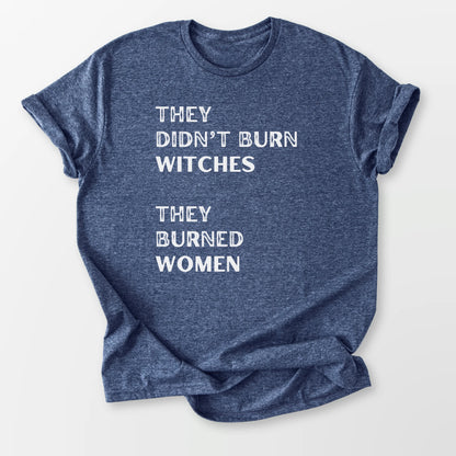 They Burned Women Tee Heather Navy T-Shirt