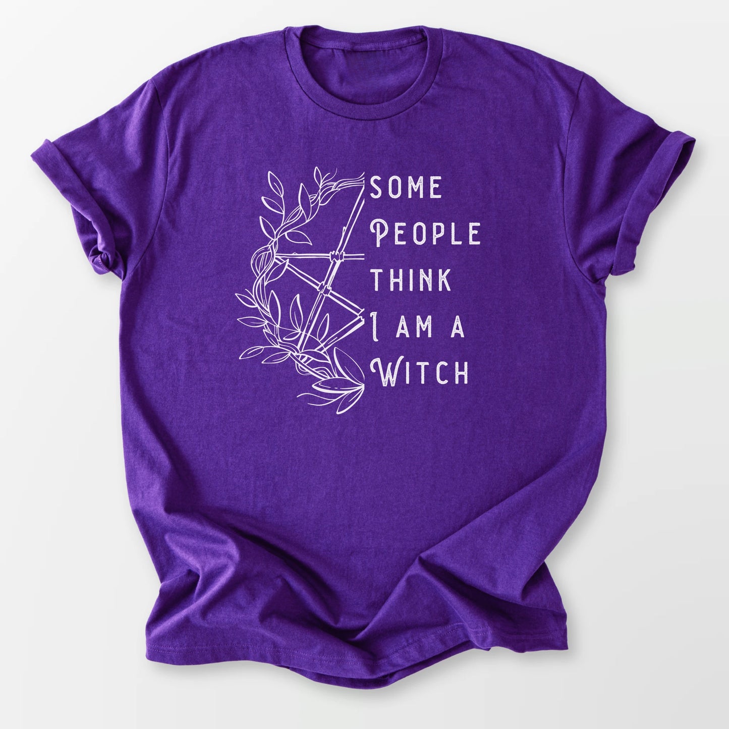 Think I'm a Witch Tee Purple T-Shirt