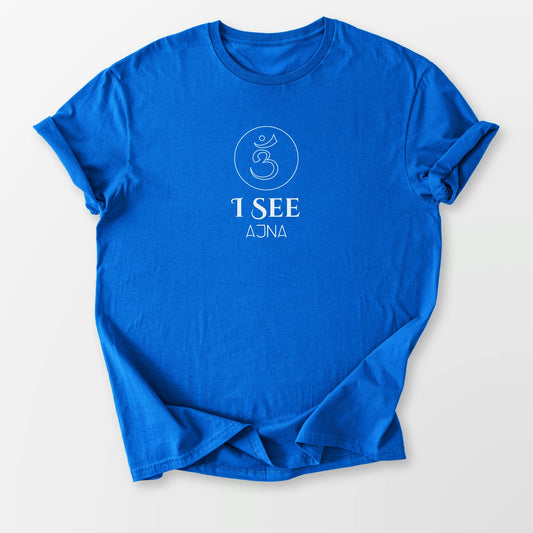 Third Eye Chakra Tee Royal Blue T-Shirt
