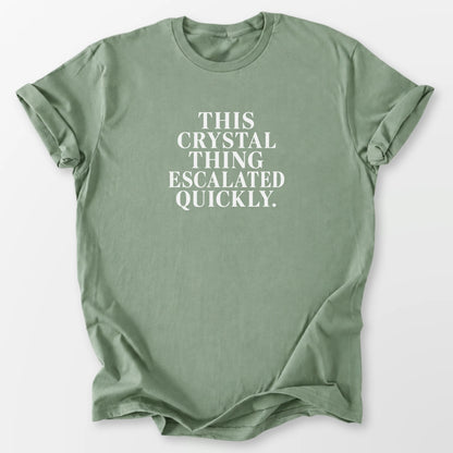 This Crystal Thing Tee Sage T-Shirt