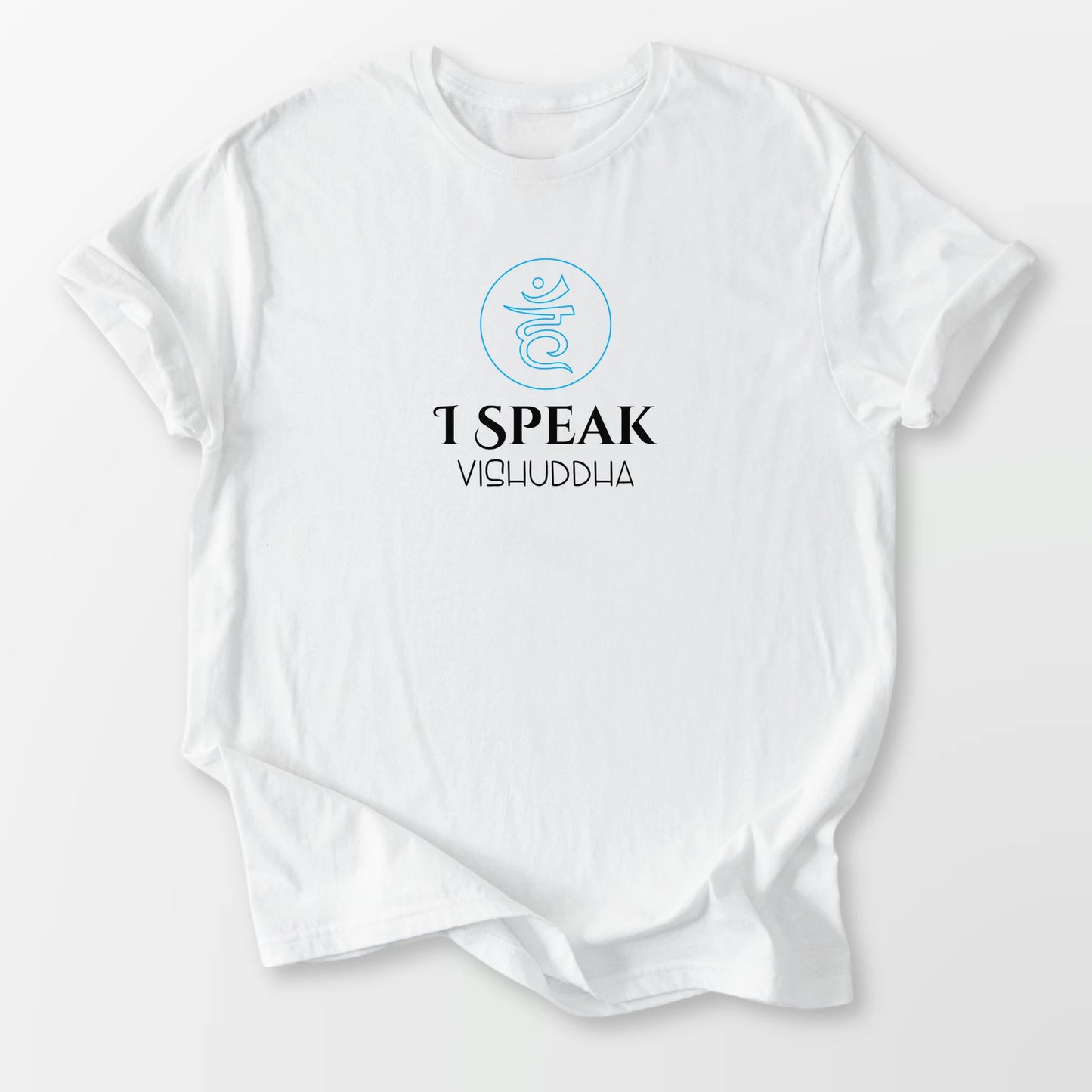 Throat Chakra Tee White T-Shirt