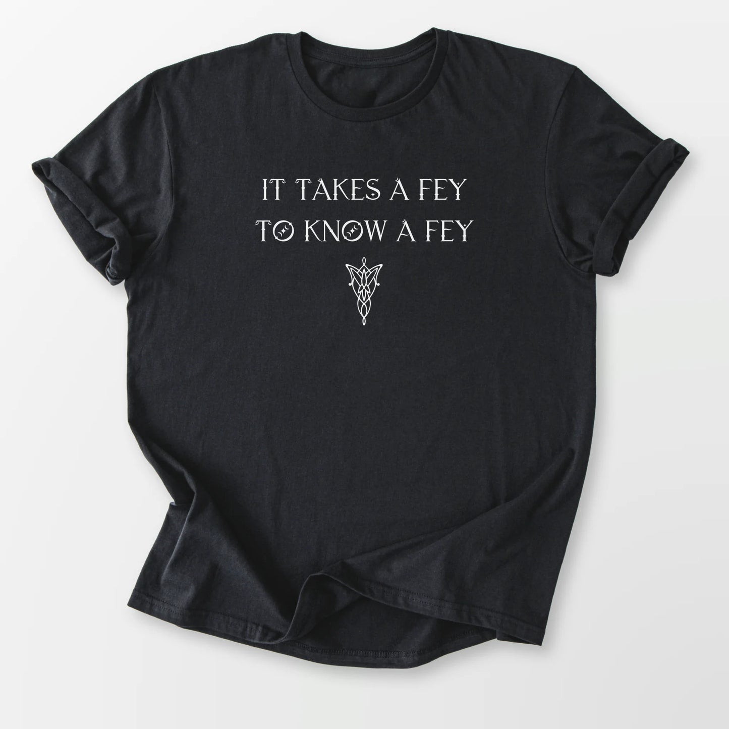 To Know a Fey Tee Black T-Shirt