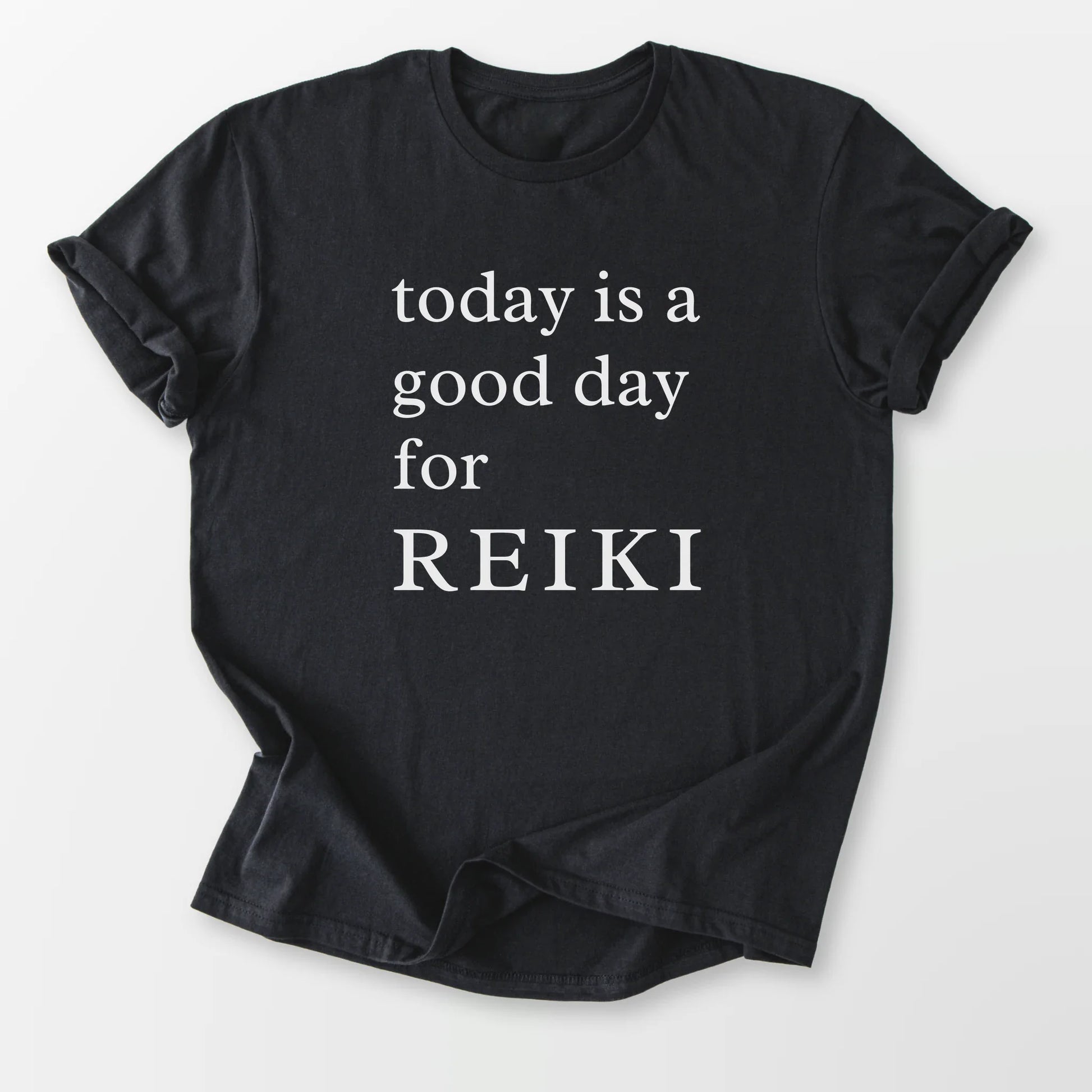 Today is for Reiki Tee Black T-Shirt