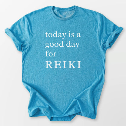 Today is for Reiki Tee Heather Sapphire T-Shirt