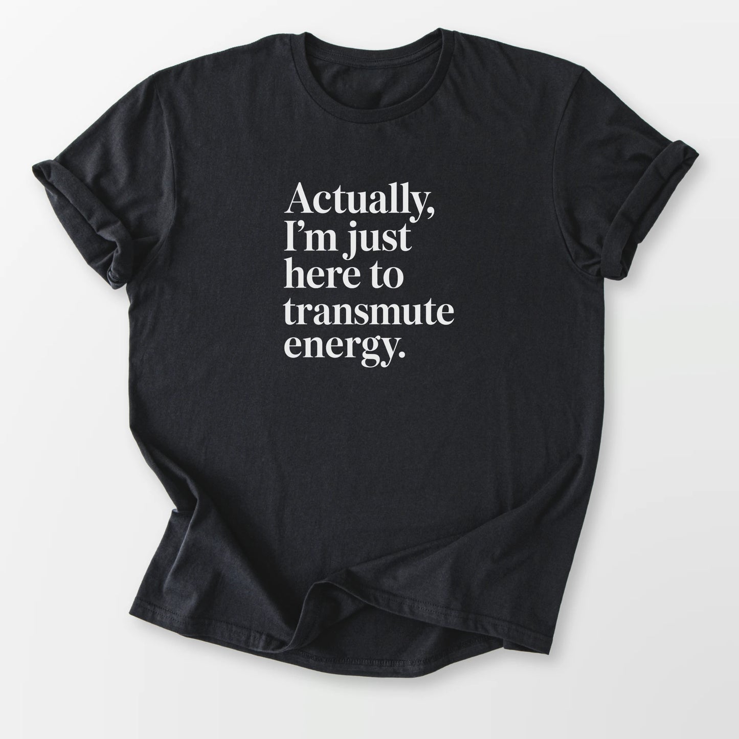 Transmute Energy Tee Black T-Shirt