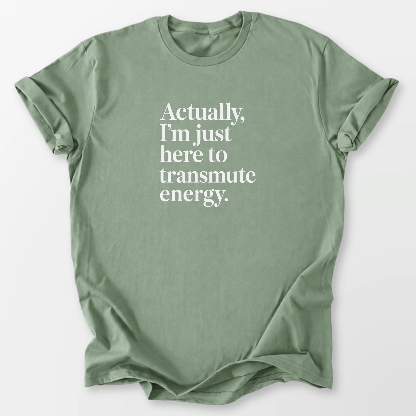 Transmute Energy Tee Sage T-Shirt