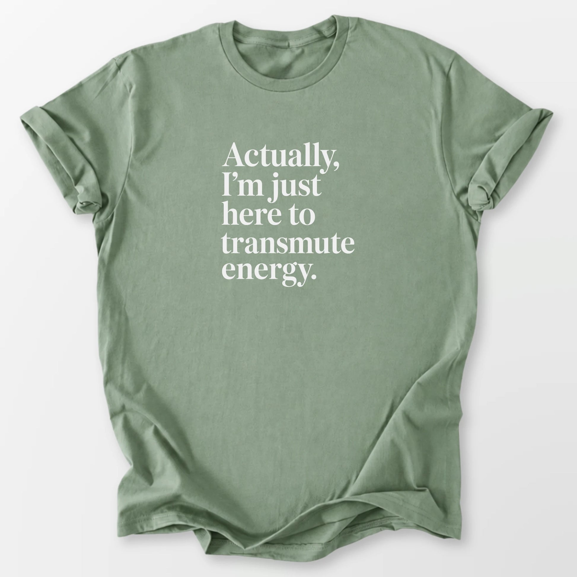 Transmute Energy Tee Sage T-Shirt