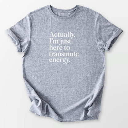 Transmute Energy Tee Sport Grey T-Shirt