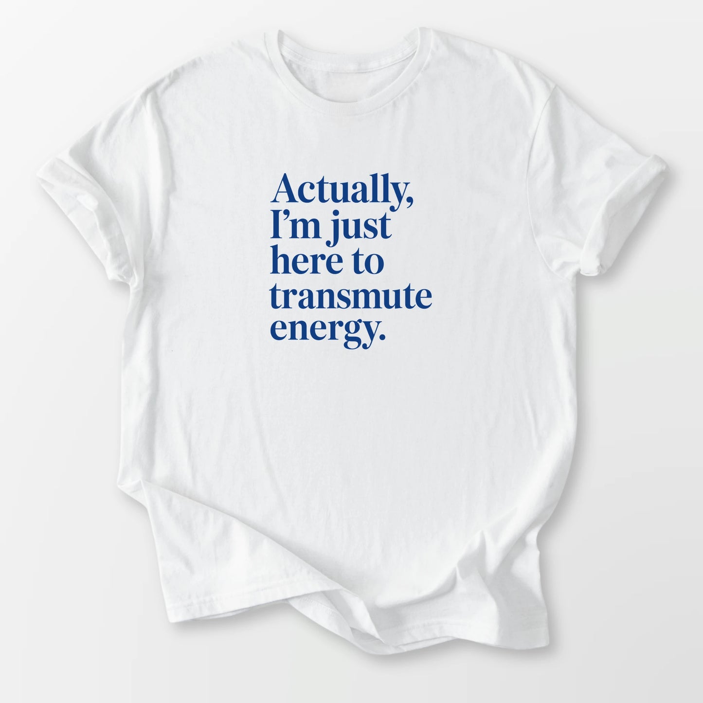 Transmute Energy Tee White T-Shirt