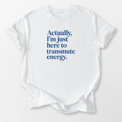 Transmute Energy Tee White T-Shirt