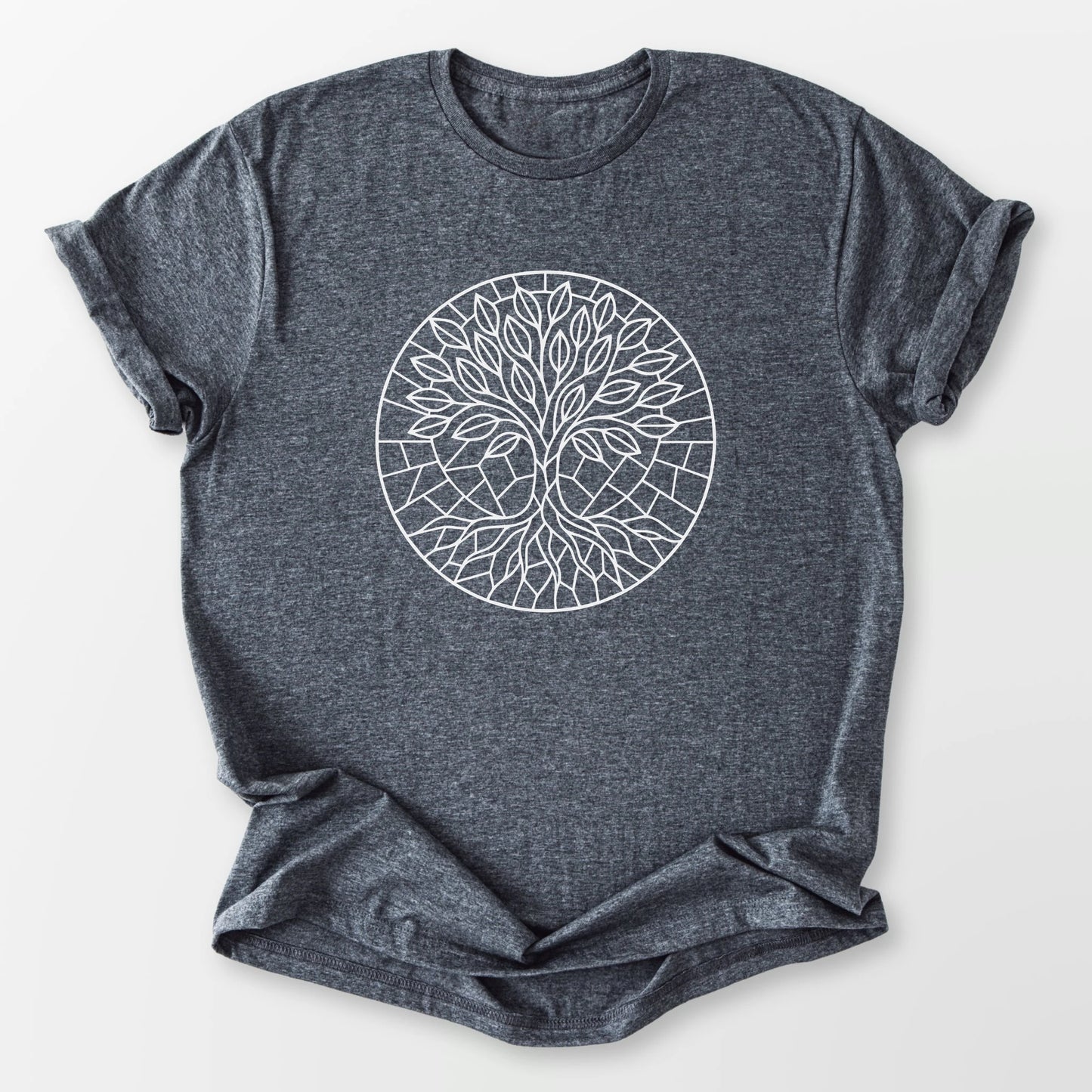 Tree of Life Tee Dark Heather Grey T-Shirt