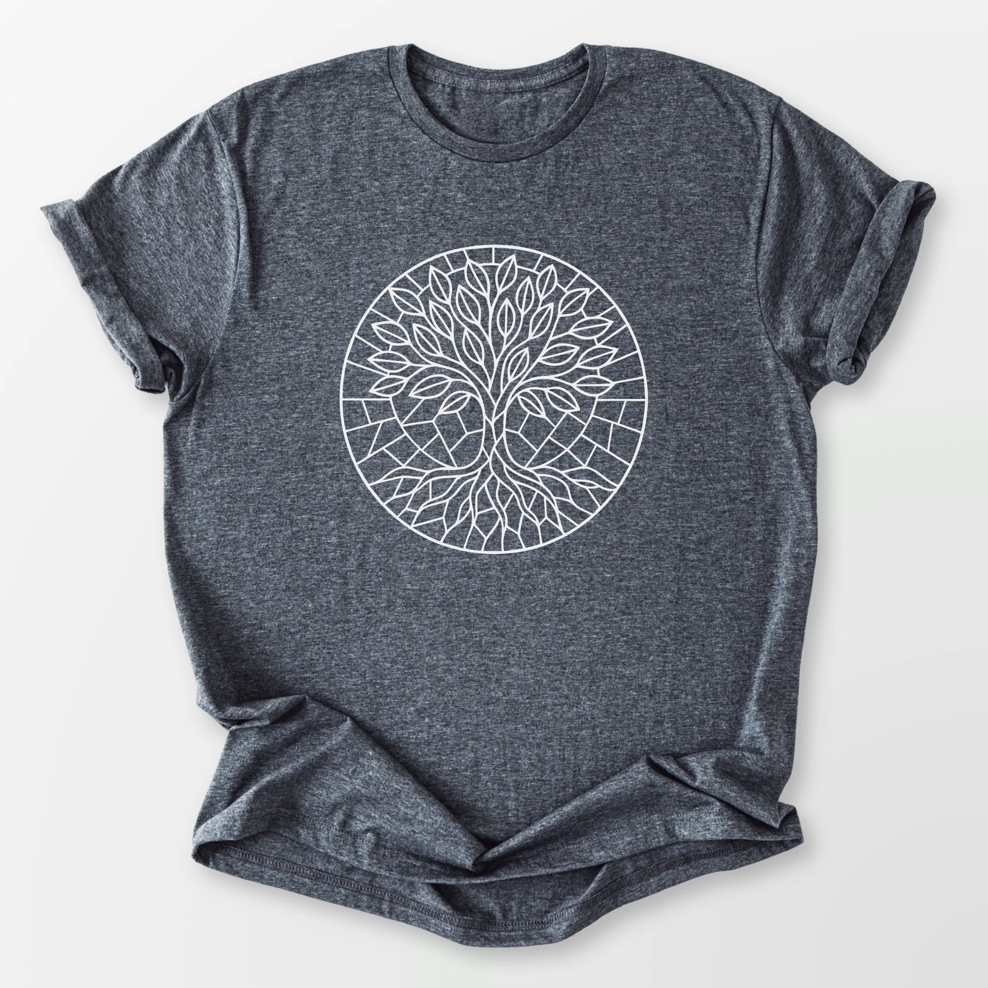 Tree of Life Tee Dark Heather Grey T-Shirt