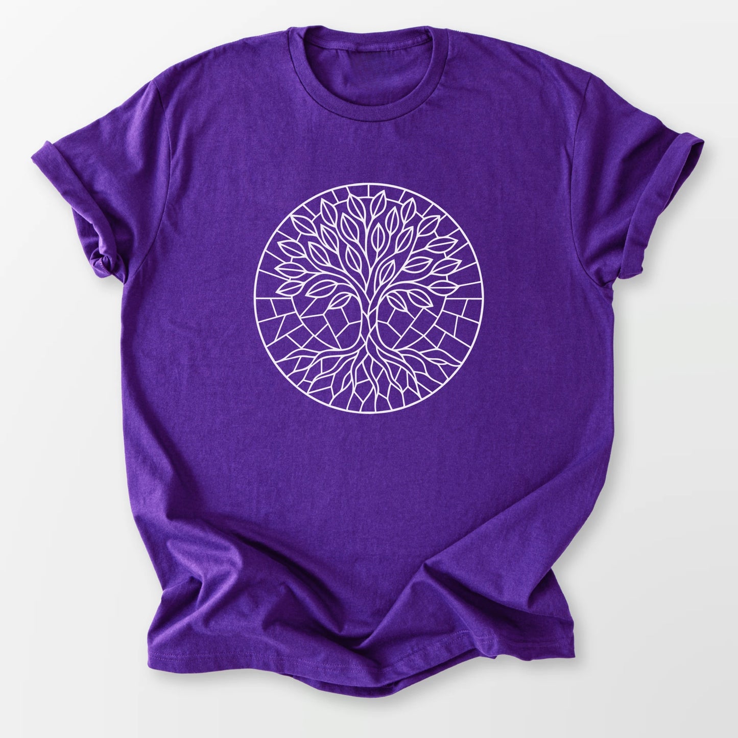 Tree of Life Tee Purple T-Shirt