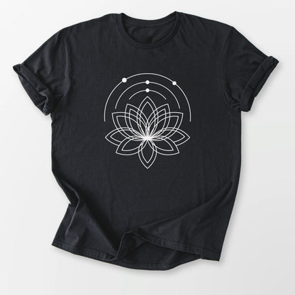 Universal Bloom Tee Black T-Shirt