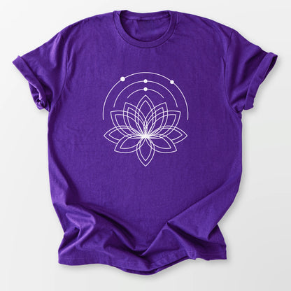 Universal Bloom Tee Purple T-Shirt