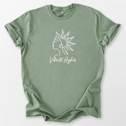 Vibrate Higher Tee Sage T-Shirt