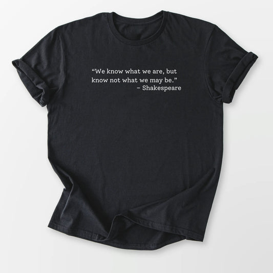What We May Be Tee Black T-Shirt