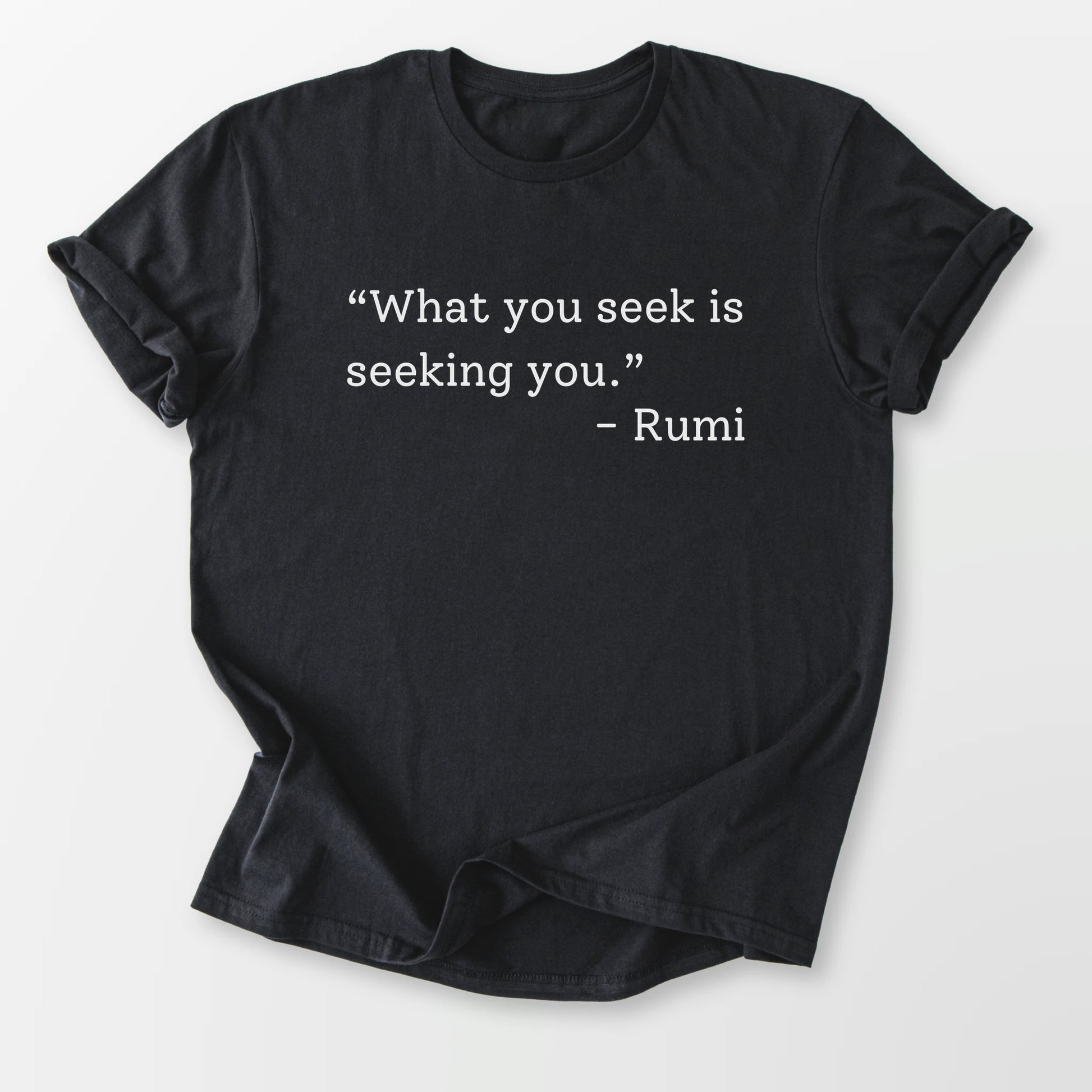 What You Seek Tee Black T-Shirt