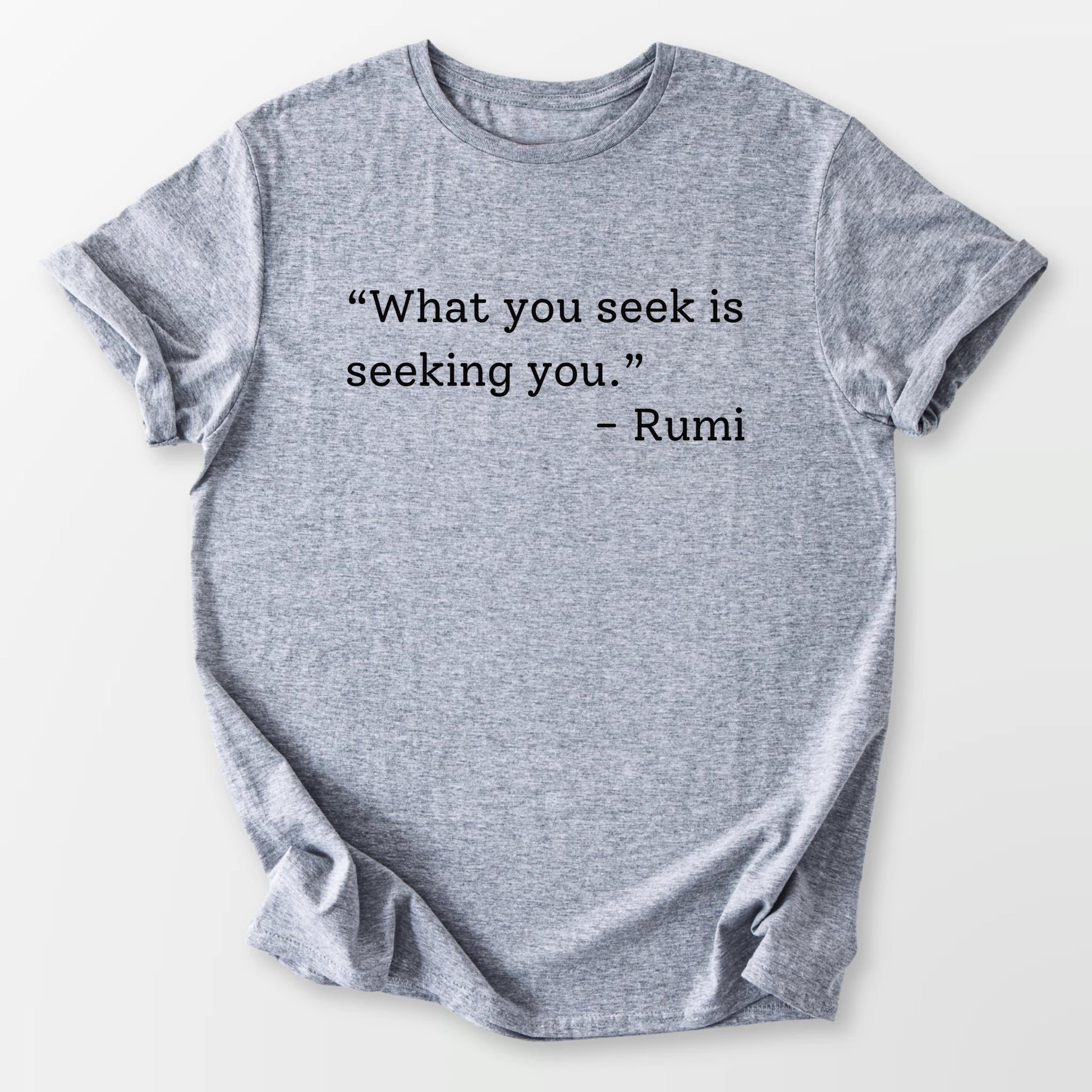What You Seek Tee Sport Grey T-Shirt