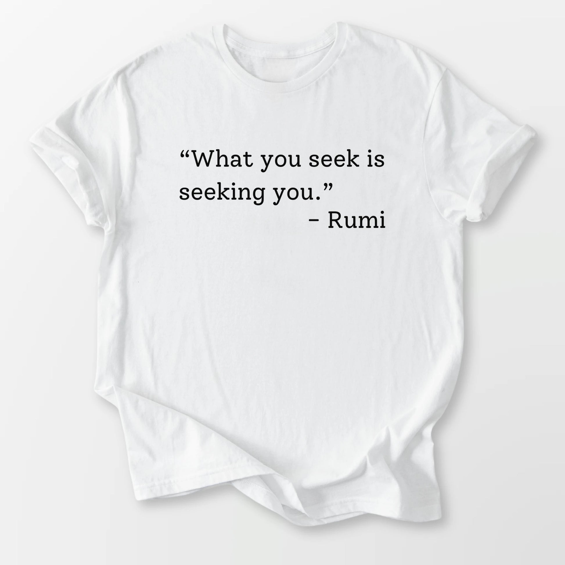 What You Seek Tee White T-Shirt