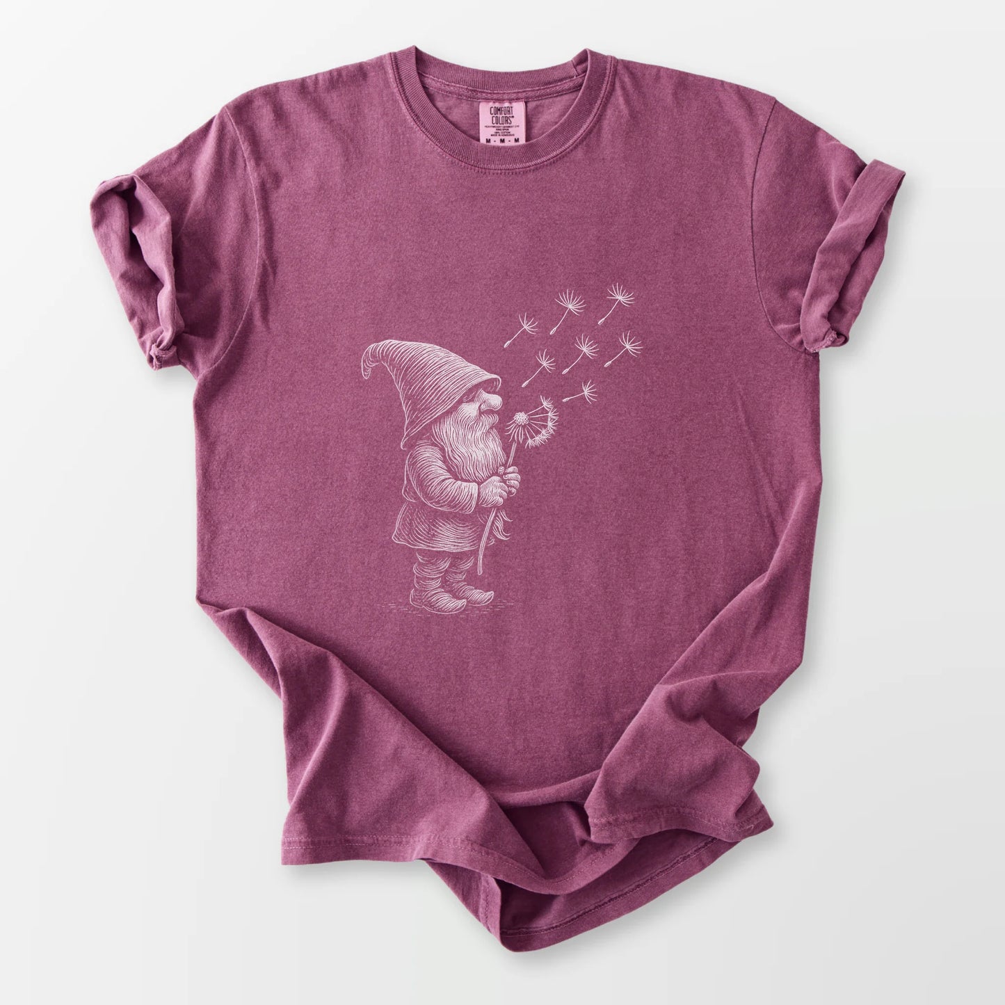 Wishing Gnome Comfort Tee Berry T-Shirt