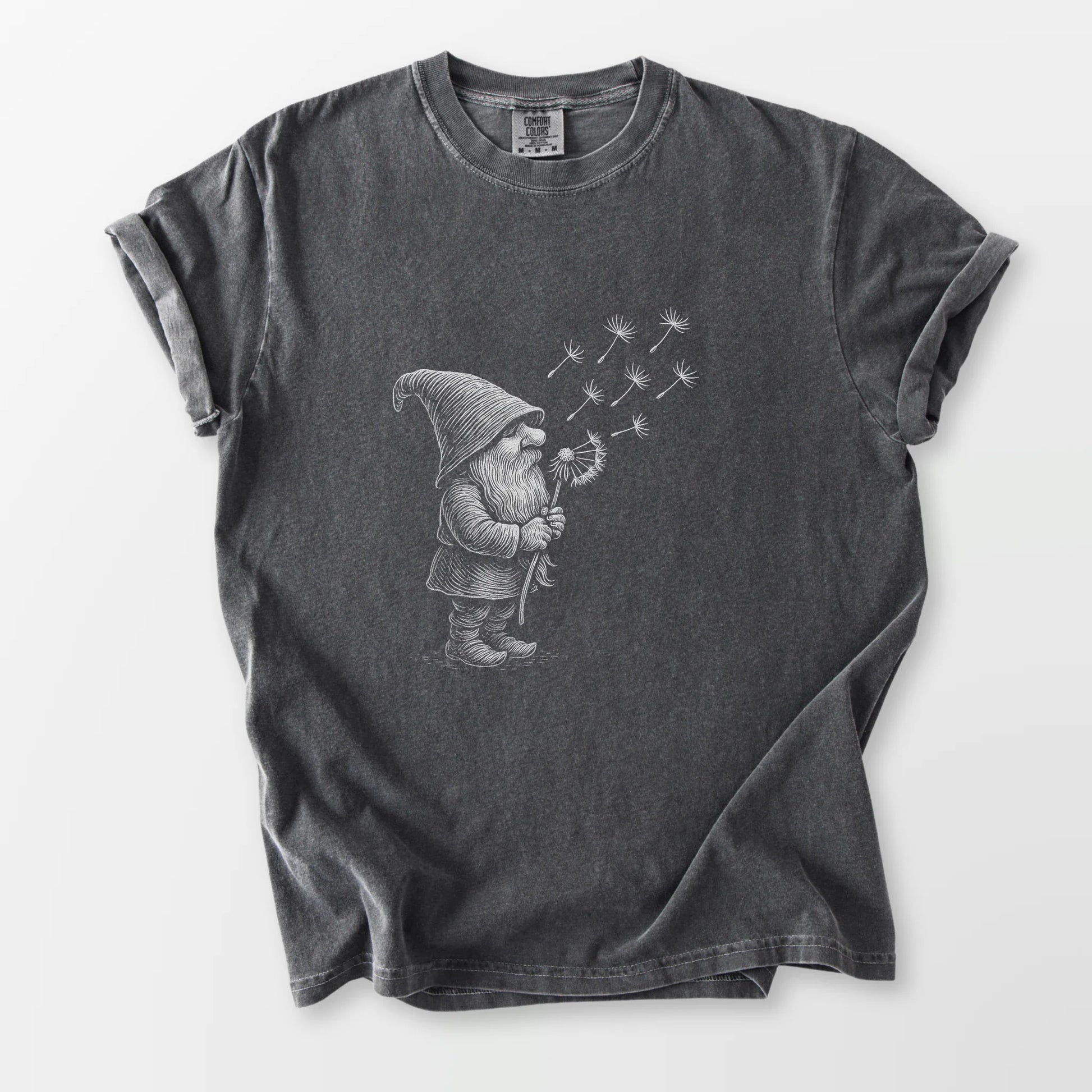 Wishing Gnome Comfort Tee Pepper T-Shirt