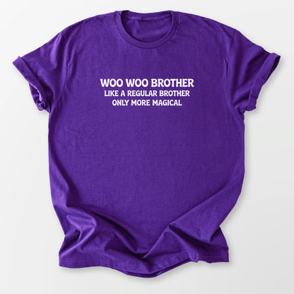 Woo Woo Brother Tee Purple T-Shirt